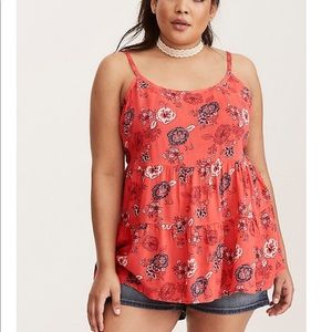 Torrid Babydoll Tank